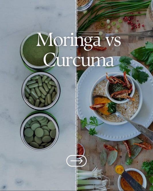 Moringa vs Curcuma : deux super-aliments, un avantage pour l'un d'entre eux ?