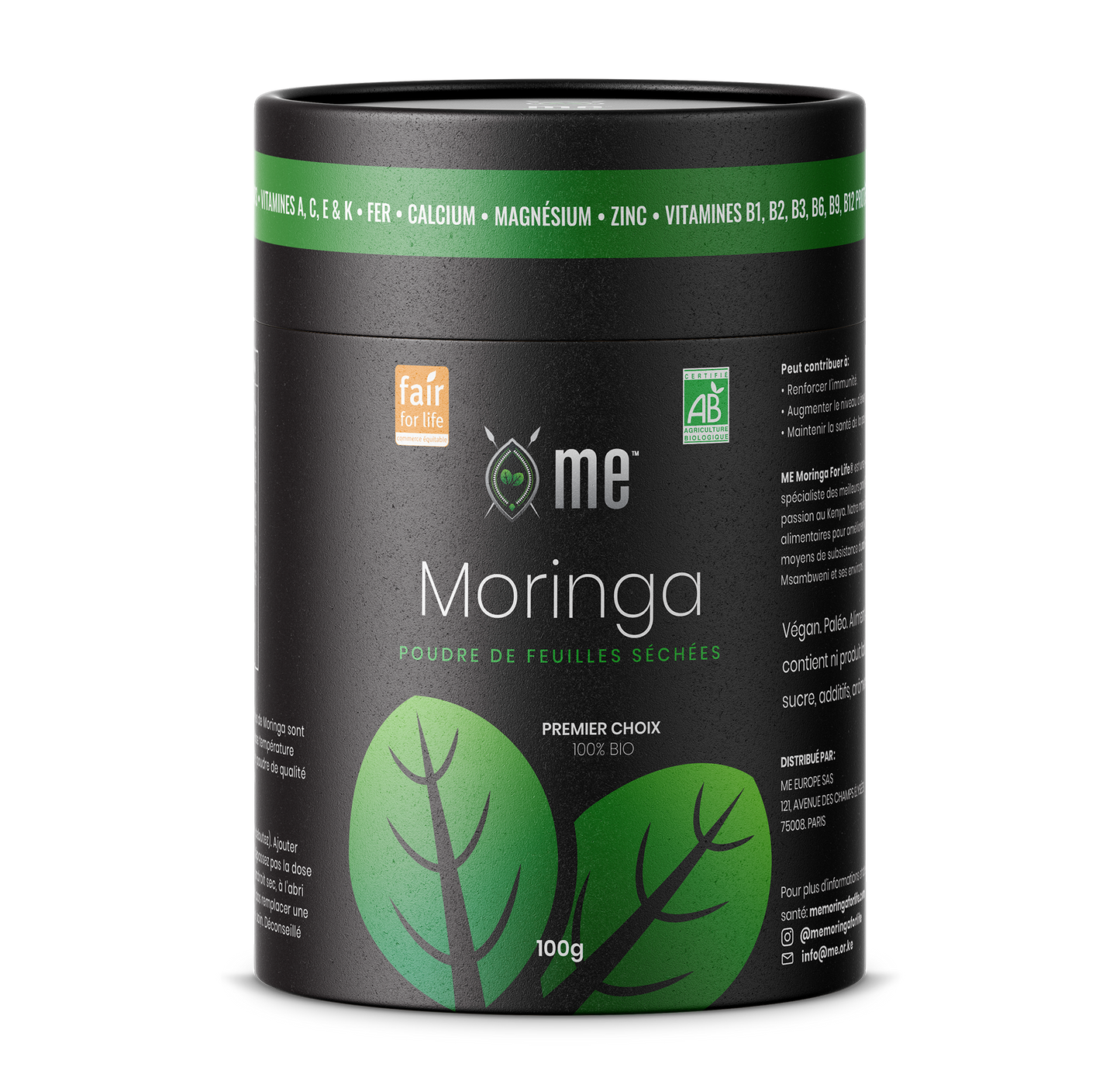 POUDRE me® de pur moringa bio