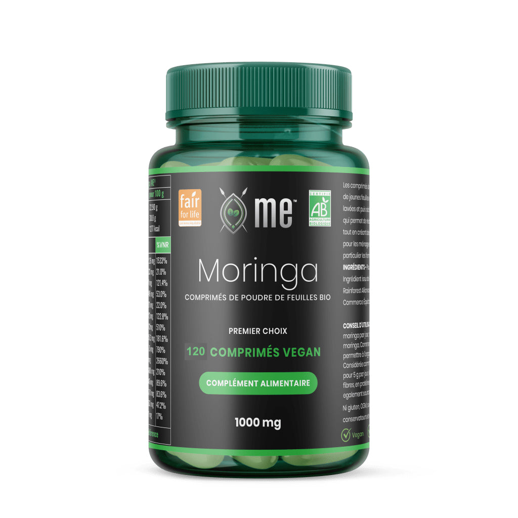 COMPRIMES me® de pure poudre de moringa bio