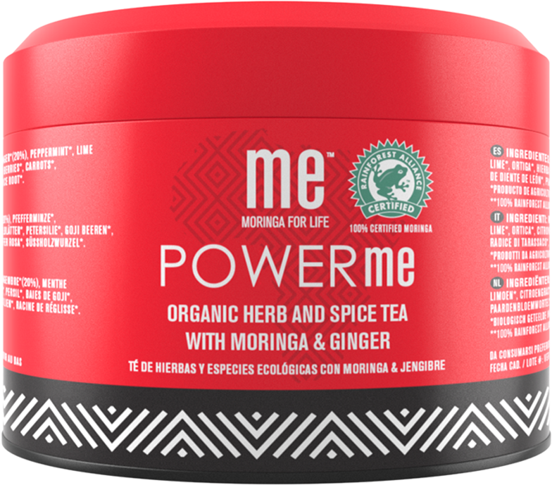 POWER me® moringa, gingembre, menthe poivrée...