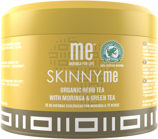 SKINNY me® moringa, thé vert, thé genmaicha, cacao, cannelle...